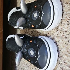 Vans Triceratops Dinosaur Classic Slip-on Sneakers